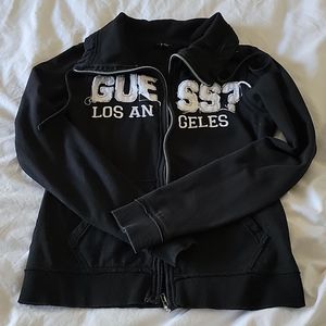 𝅺GUESS full zip sweatshirt